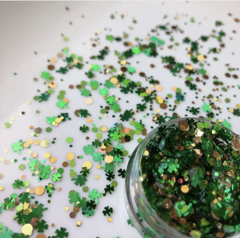 Shamrock Green Face Glitter — Serenity Home & Gifts